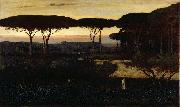 Pines and Olives at Albano, George Inness
